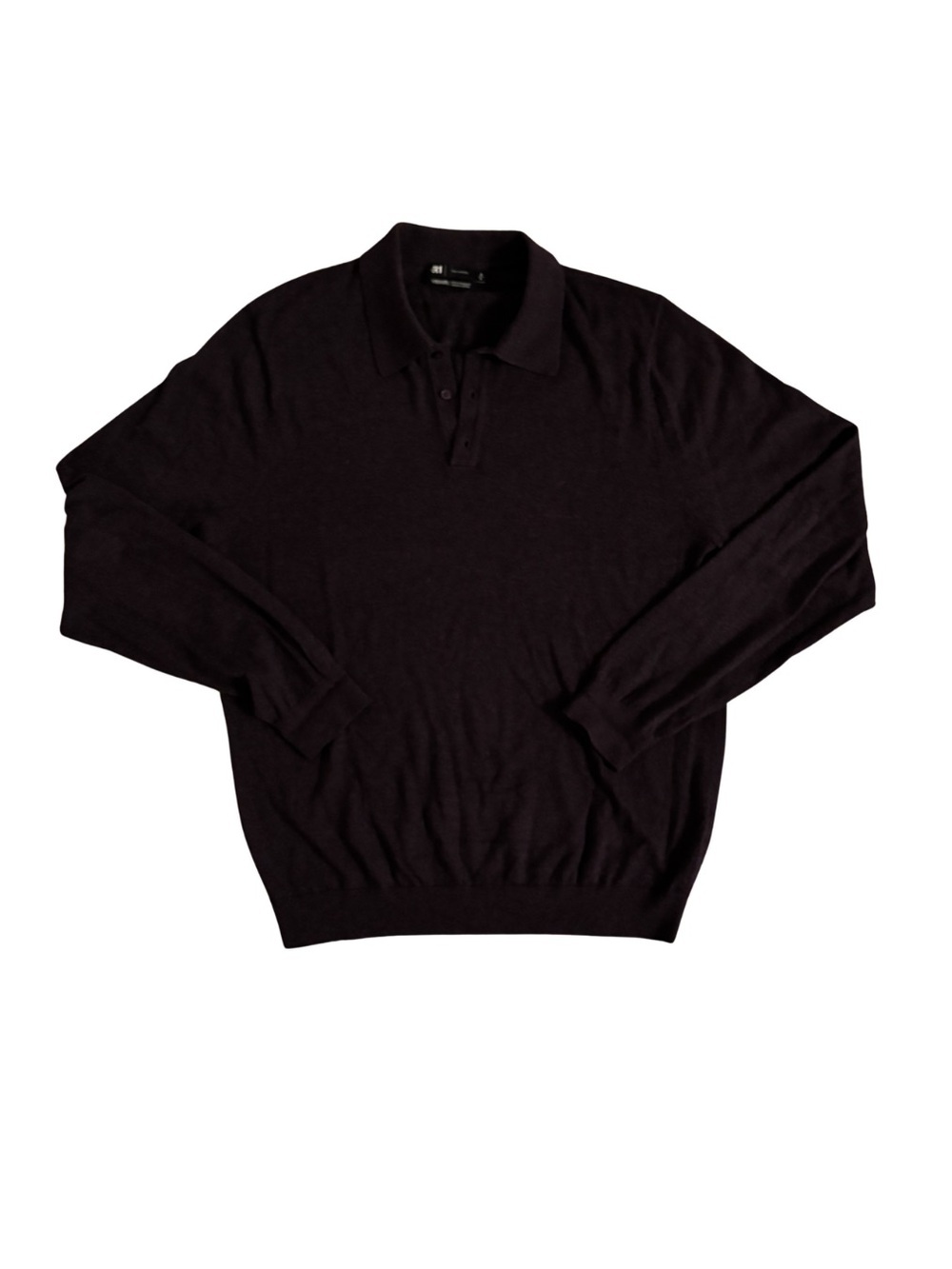 Le 31 Simons Grape Polo Sweater